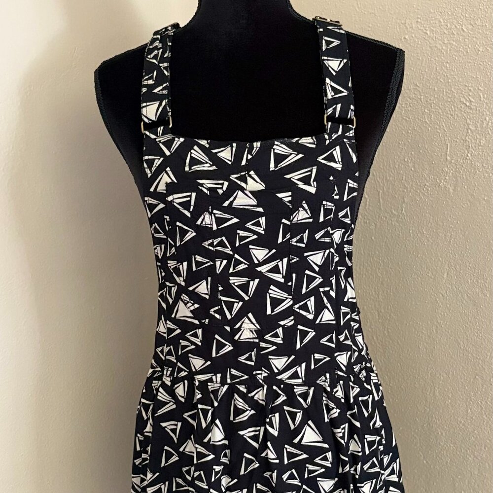 American Eagle Geometric Overall Dress